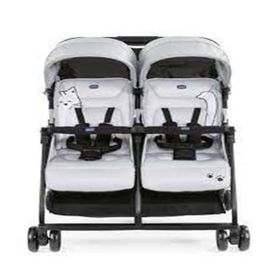 Chicco Ohlala 2 Twin Ultra Hafif İkiz Bebek Arabası Silver Cat