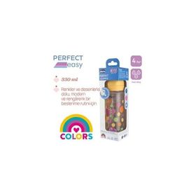 Chicco Perfect Easy 330 ml Hızlı Akış Kız PP Biberon