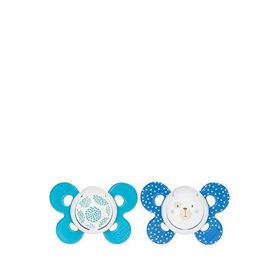 Chicco Physio Forma Comfort Mavi 6-16 Ay 2'li Silikon Emzik