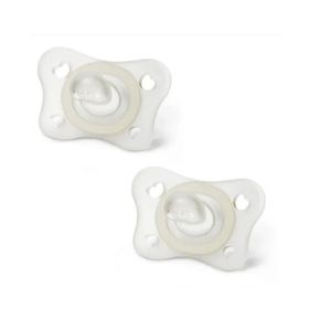 Chicco Physioforma 2'li 2 6 Ay Unisex Mini Soft Gece Parlayan Silikon Emzik