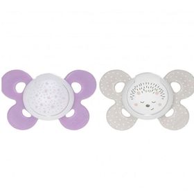 Chicco PhysioForma Comfort Kız 16-36 Ay 2'li Silikon Emzik