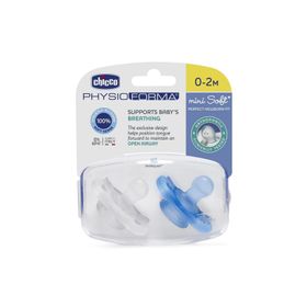 Chicco Physioforma Mini Soft 0-2 Ay 2 li Erkek Emzik
