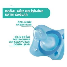 Chicco Physioforma Mini Soft 2-6 Ay 2 li Erkek Emzik