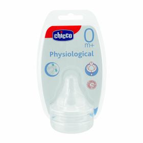 Chicco Physiological Silikon Akış Ayarlı 2'li Biberon Emziği