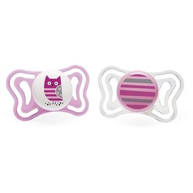 Chicco Pyhsio Light 2li 6+ Ay Kız Silikon Emzik