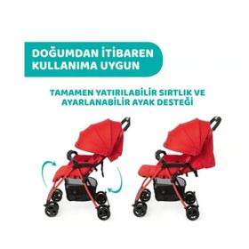 Chicco Red Passion Ohlala 3 Bebek Arabası