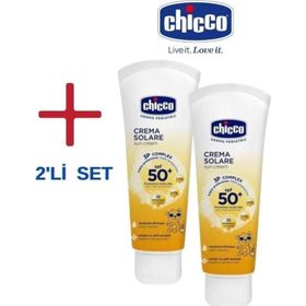Chicco Spf50+ 2x75 ml Güneş Koruyucu Krem