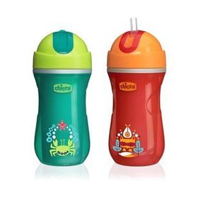 Chicco Sport Cup 14 Ay+ Unisex Isı Yalıtımlı Spor Pipetli Bardak