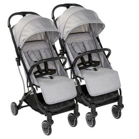 Chicco Trolley Me Lıght Grey İkiz Bebek Arabası
