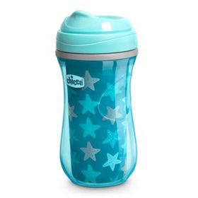 Chicco Turkuaz 266 ml Active Cup 14 M+ Isı Yalıtımlı Aktif Bardak