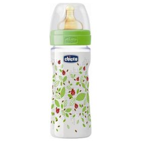 Chicco Well Being Kauçuk Emzikli 250 ml PP Biberon