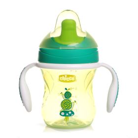 Chicco Yarı Yumuşak Uçlu 6+ Ay 200 ml Asortili Bebek Alıştırma Bardağı