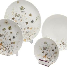 Chichi Home Bahar 6 Kişilik 24 Parça Porselen Yemek Takımı