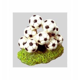 Chicos 13x8,5x11,5 cm Akvaryum Dekoru Futbol Topları
