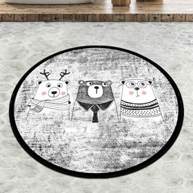 Chilai Home 100x100 cm Panda Djt Çocuk Halısı