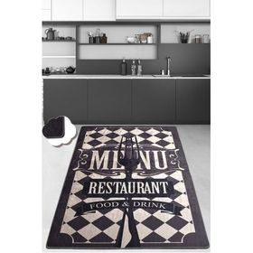 Chilai Home 140x190 cm Food And Drink Djt Mutfak Halısı