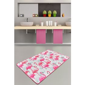 Chilai Home 2'li Set Vogel Djt Banyo Halısı