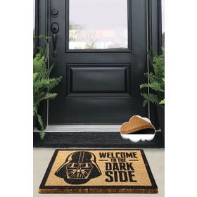 Chilai Home 40x60 cm Coco Dark Side Siyah İç ve Dış Kapı Önü Paspası