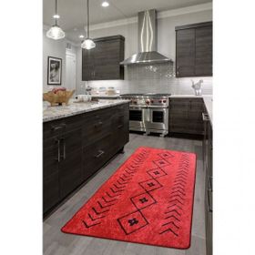 Chilai Home 80x300 cm Fiona Kırmızı Djt Mutfak Halısı