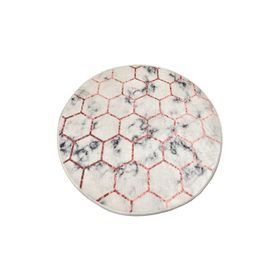 Chilai Home 8682125925967 Honeycomb Dijital Çap 100 cm Banyo Halısı