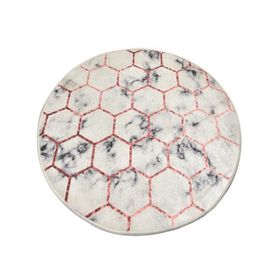 Chilai Home 8682125925967 Honeycomb Dijital Çap 100 cm Banyo Halısı