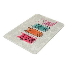Chilai Home 8682125926087 Baby Cats Dijital 40x60 cm Banyo Halısı