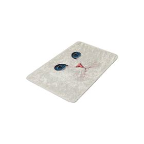 Chilai Home 8682125926117 Blue Eyes Dijital 40x60 cm Banyo Halısı