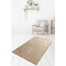 Chilai Home Anna Bej Djt 100x300 cm Dekoratif Salon Halısı