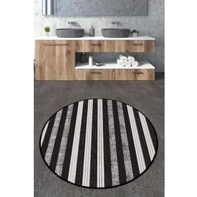 Chilai Home Barcode Djt 120x120 cm Banyo Halısı