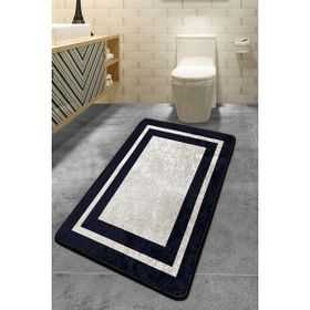 Chilai Home Black Frame 70x120 cm Banyo Halısı