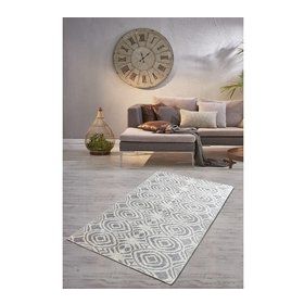 Chilai Home Blome Gri Djt 100x200 cm Dekoratif Salon Halısı