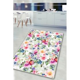 Chilai Home Blurry Roses Djt 80x150 cm Mutfak Halısı