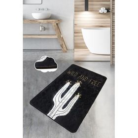 Chilai Home Casa Djt 70x120 cm Renkli Banyo Halısı