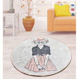 Chilai Home Cat Women Djt 140x140 cm Dekoratif Salon Halısı