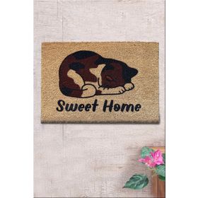 Chilai Home Coco Alvas 40x60 cm Doğal Koko Kıl Paspas