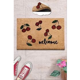 Chilai Home Coco Cherry Doğal Koko Kıl Kapı Önü Paspası
