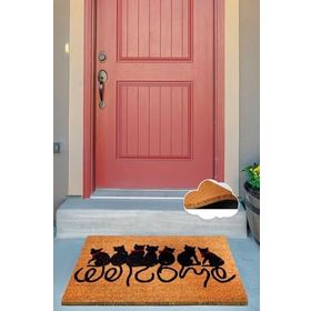 Chilai Home Coco Coda Doğal Koko Kıl Kapı Önü Paspası
