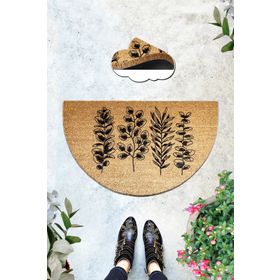 Chilai Home Coco Diesen 45x75 cm Doğal Koko Kıl Paspas