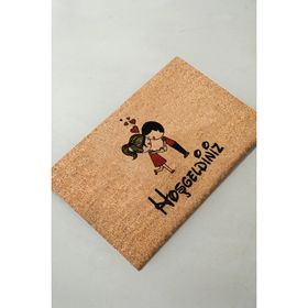 Chilai Home Coco First Love Doğal Koko Kıl Kapı Önü Paspası