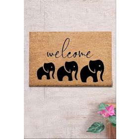 Chilai Home Coco Intore 40x60 cm Doğal Koko Kıl Paspas