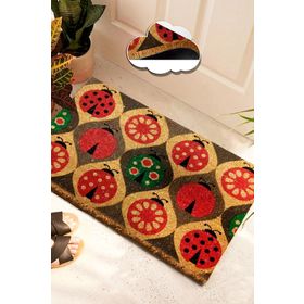 Chilai Home Coco Lady Bug Doğal Koko Kapı Önü Paspası