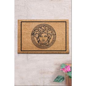Chilai Home Coco Leqepha 40x60 cm Doğal Koko Kıl Paspas