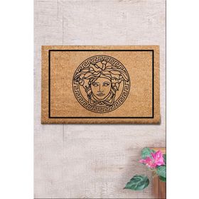 Chilai Home Coco Leqepha 40x60 cm Doğal Koko Kıl Paspas
