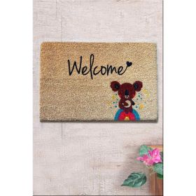 Chilai Home Coco Makky 40x60 cm Doğal Koko Kıl Paspas