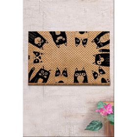 Chilai Home Coco Paka 40x60 cm Doğal Koko Kıl Paspas