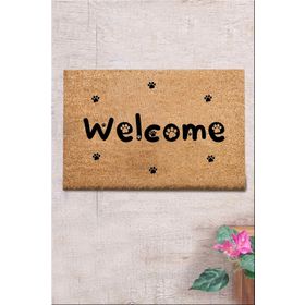 Chilai Home Coco Pia 40x60 cm Doğal Koko Kıl Paspas