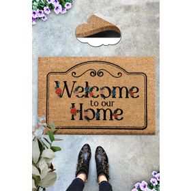 Chilai Home Coco Pino Koko Kıl Kapı Önü Paspası