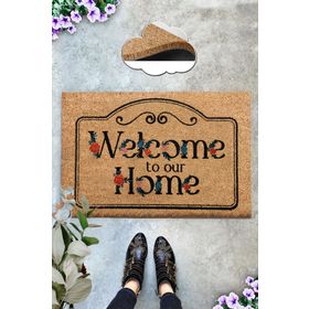 Chilai Home Coco Pino Koko Kıl Kapı Önü Paspası