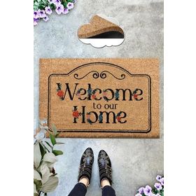 Chilai Home Coco Pino Koko Kıl Kapı Önü Paspası