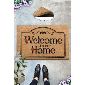 Chilai Home Coco Pino Koko Kıl Kapı Önü Paspası